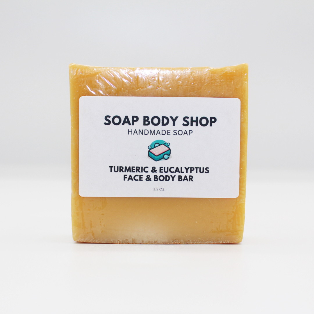 Turmeric & Eucalyptus, Turmeric & Peppermint β 2 Piece, Gentle Formula, No Kojic Acid 3.5 oz