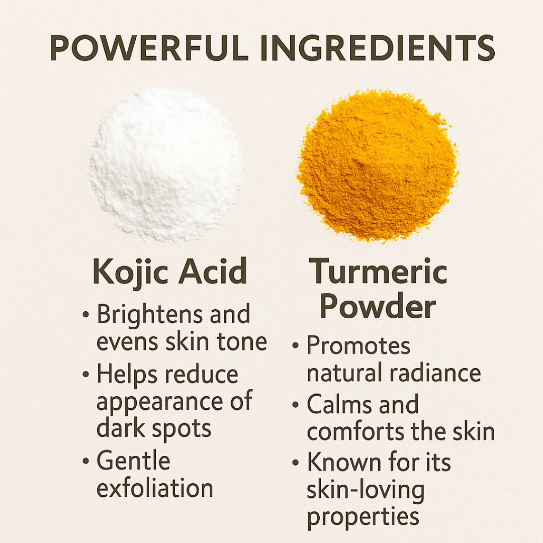 Turmeric Glowing 3 - Piece Body Body Wash Set, Shea Sugar Scrub & Face + Body Oil