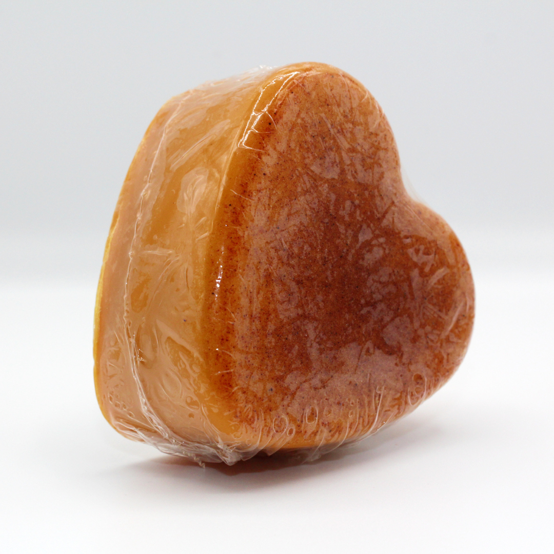 Heart-Shaped Turmeric Soap - 4 oz