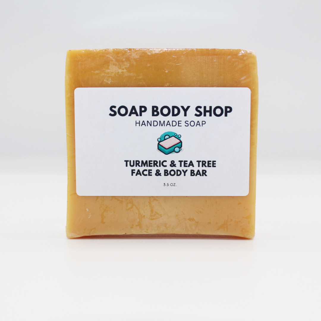 Turmeric & Tea Tree, Turmeric & Peppermint, Turmeric & Eucalyptus β Gentle Formula, NO KOJIC ACID - 3 Piece Set - 4oz Each