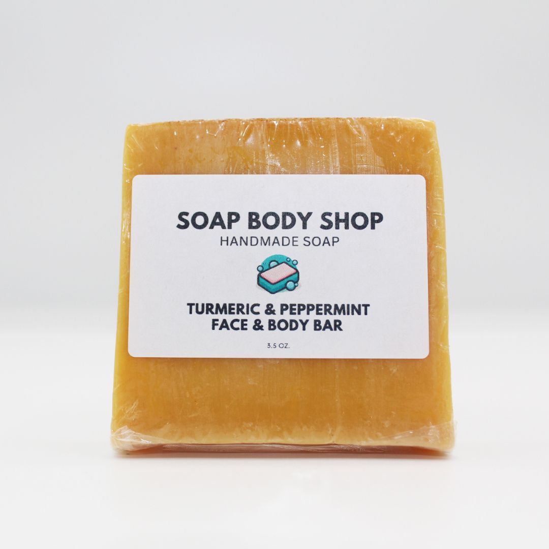Turmeric & Eucalyptus, Turmeric & Peppermint β 2 Piece, Gentle Formula, No Kojic Acid 3.5 oz