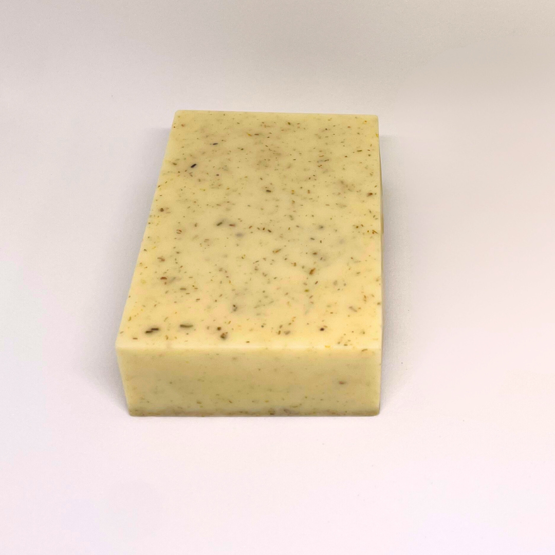 Lavender & Chamomile, Charcoal & Tea Tree, Turmeric & Lemon Kojic Acid– 3 Piece Handmade Soap Set, Essential Oils, Goat’s Milk Soap, 4 oz
