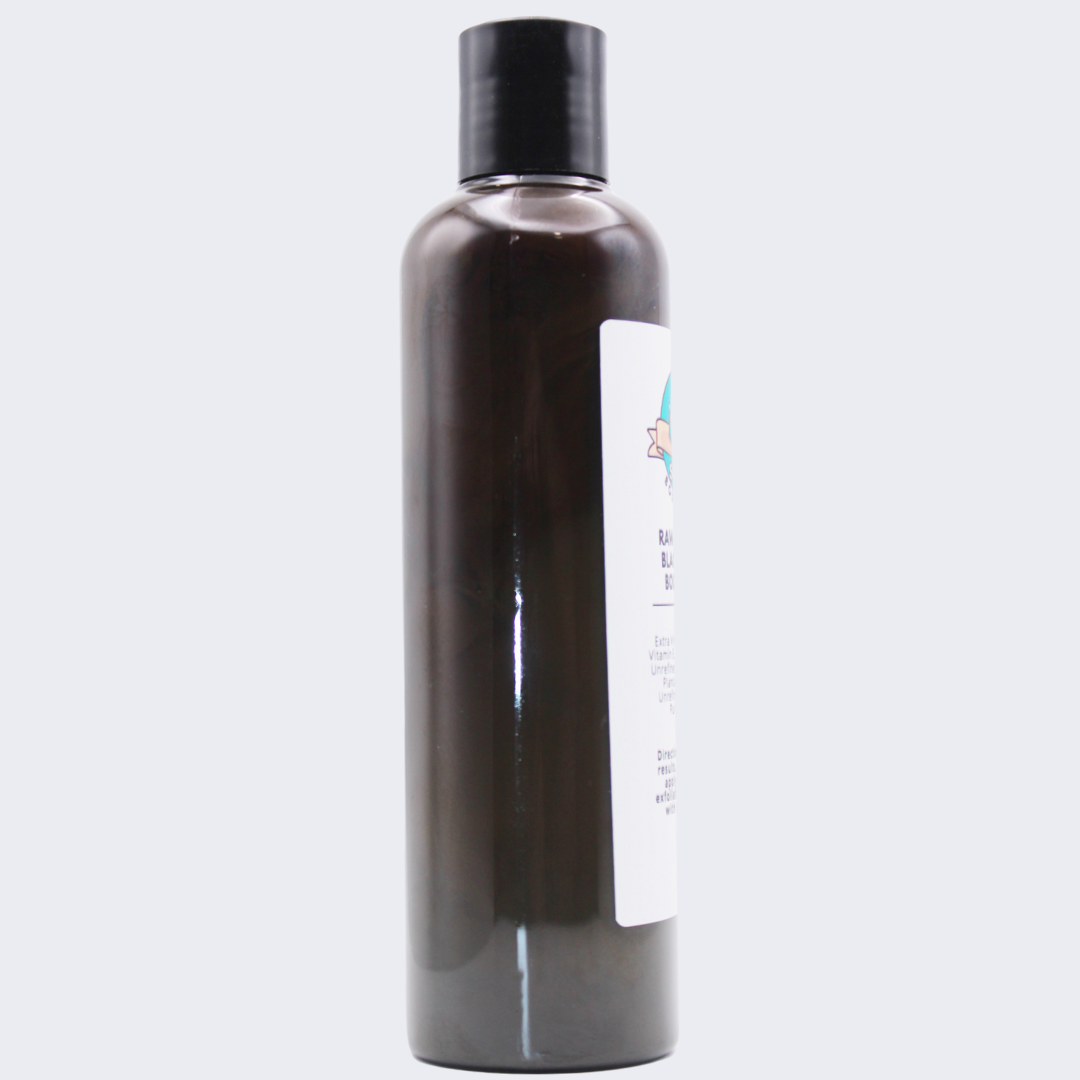 Raw African Black Soap Body Wash - 8oz