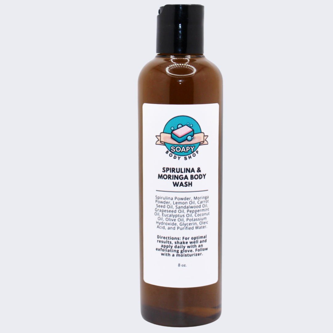 Spirulina & Moringa Body Wash - 8 oz
