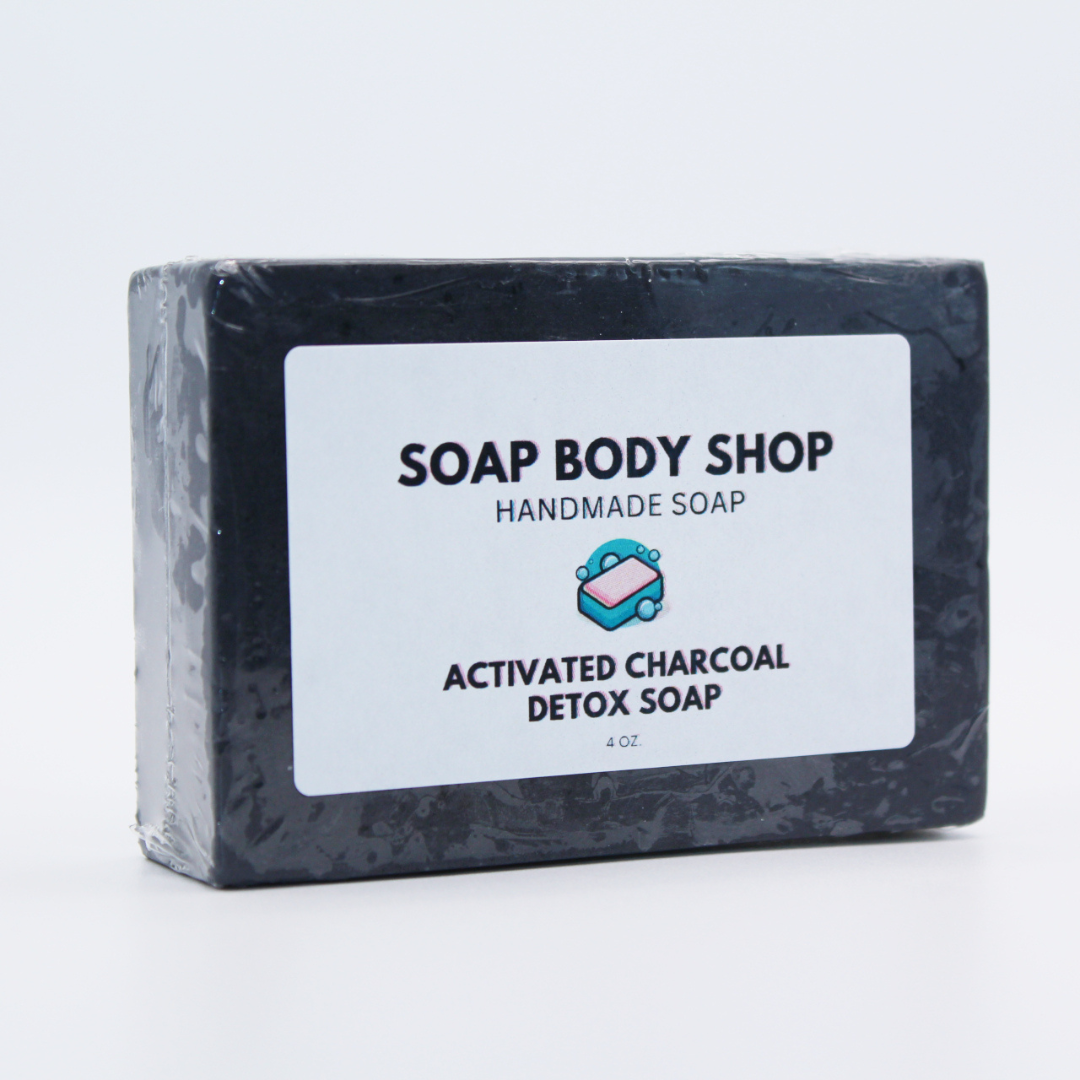 Activated Charcoal Detox Soap Bar - 4oz
