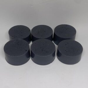 Activated Charcoal Detox Soap - 6 Pack (1 oz Each)