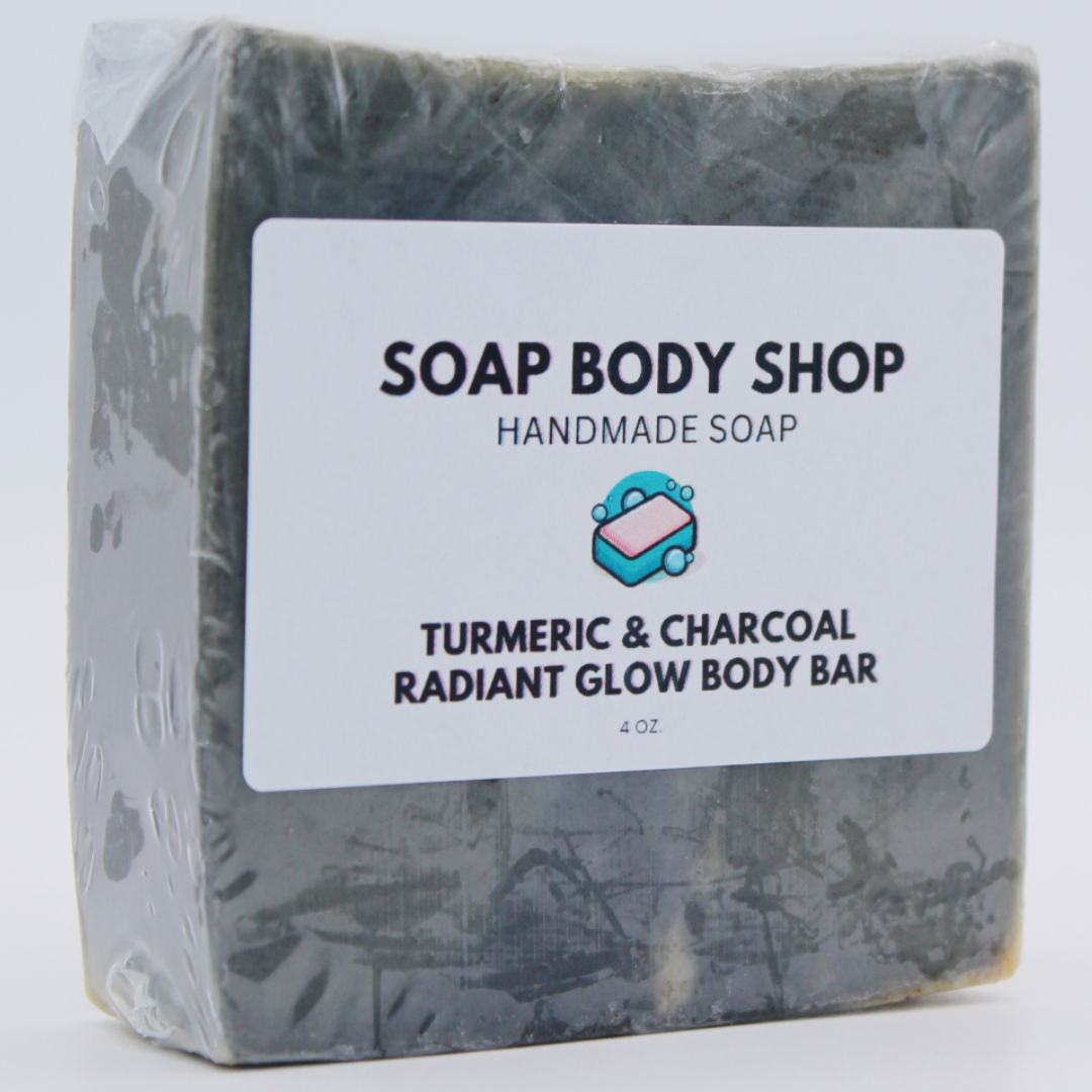 Turmeric & Charcoal Radiant Glow Body Bar - 4 oz