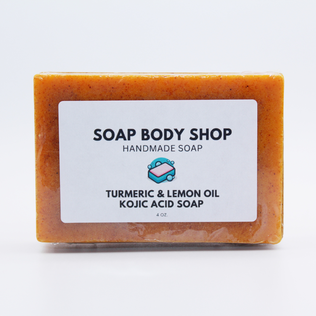 Turmeric & Lemon Kojic Acid, Activated Charcoal & Kojic Acid, Turmeric & Charcoal Duo β 3 Piece - 4 oz