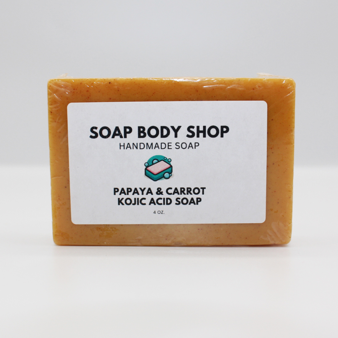 Turmeric & Manuka Honey, Turmeric & Sea Moss Carrot, Turmeric & Citrus, Turmeric & Lemon, Papaya & Carrot Kojic - 4oz