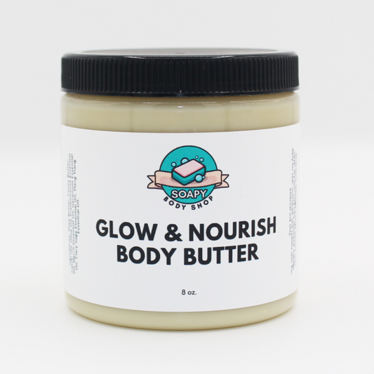 Glow & Nourish Body Butter | Luxurious Natural Skincare with Essential Oils