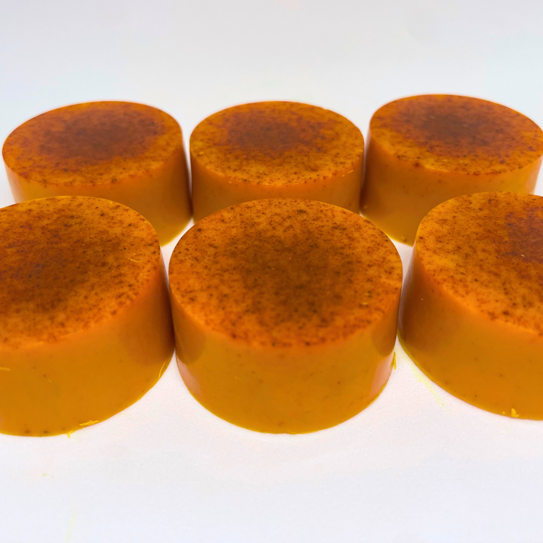 Turmeric & Lemon Oil Kojic Acid Brightening Soap - 6 Pack (1 Oz Each)