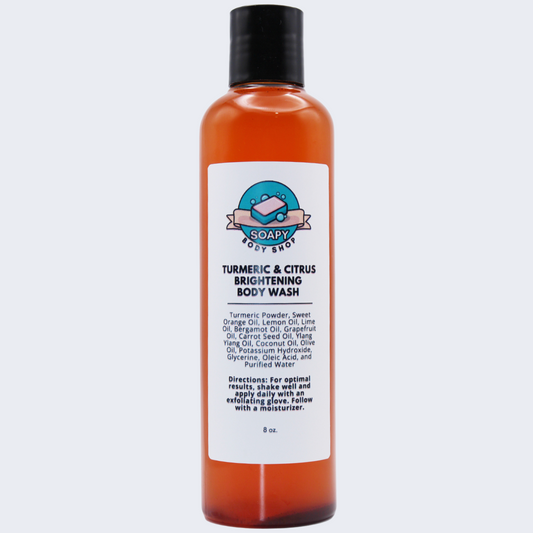 Turmeric & Citrus Brightening Body Wash - 8 oz