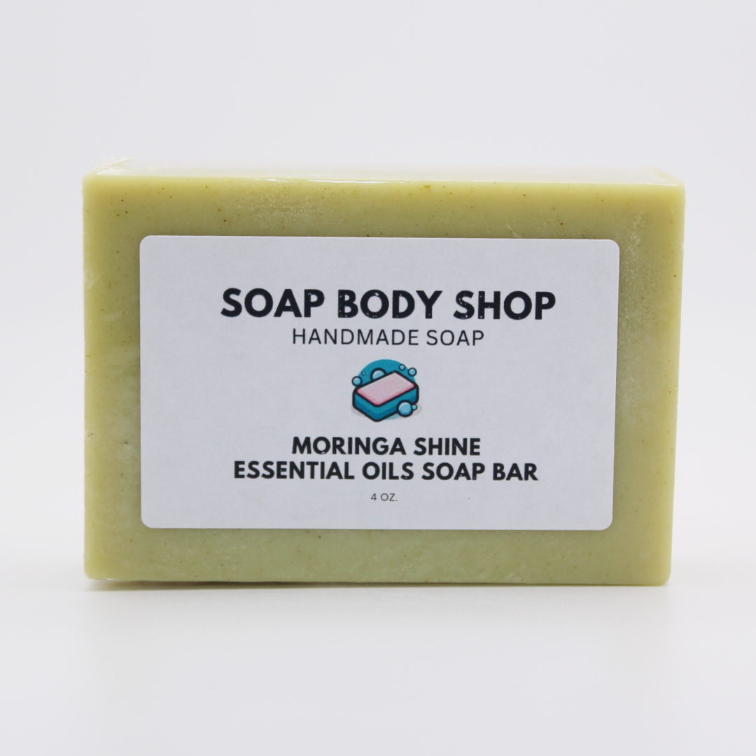 Moringa Essential Oils Soap Bar - 4 oz