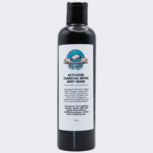 Activated Charcoal Detox Body Wash - 8 oz