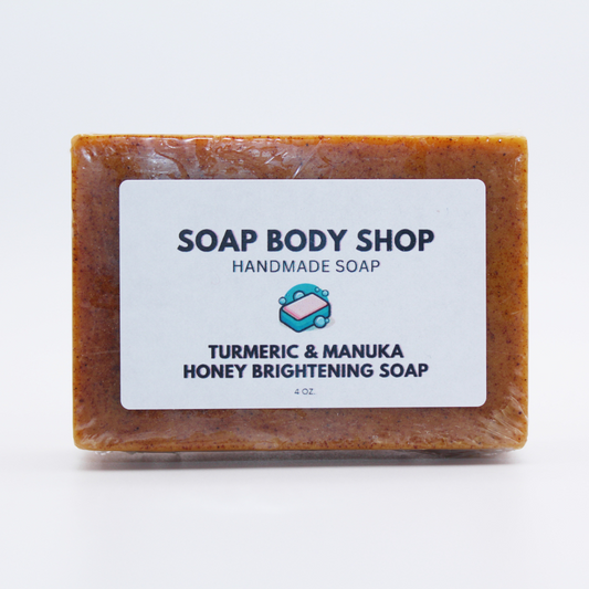 Turmeric & Manuka Honey Brightening Soap - 4oz