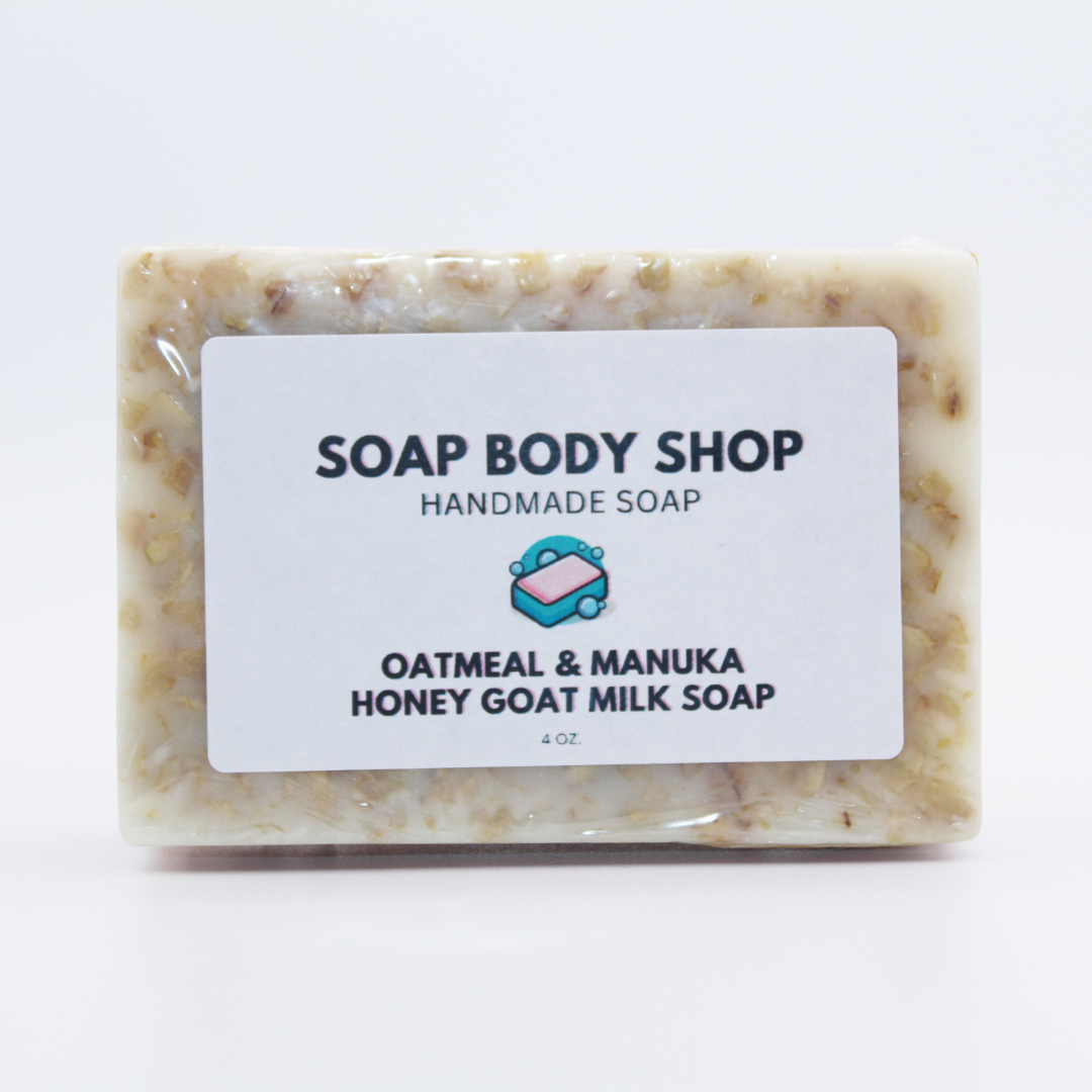 Oatmeal & Honey Goat Milk Soap Bar - 4 oz