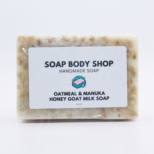 Oatmeal & Honey Goat Milk Soap Bar - 4 oz