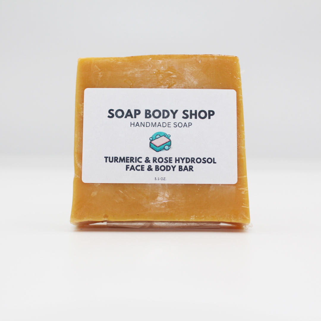 Turmeric & Bergamot, Turmeric & Rose Hydrosol, Turmeric & Sweet Orange - Gentle Formula - No Kojic Acid - 3.5 oz Each