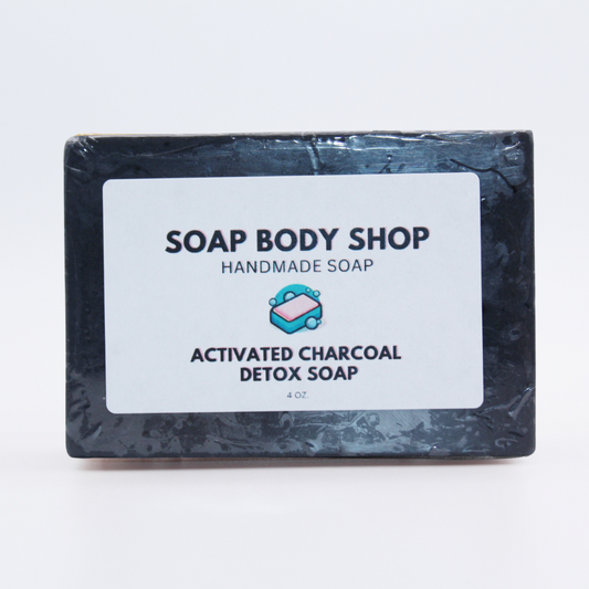 Activated Charcoal Detox Soap Bar - 4oz