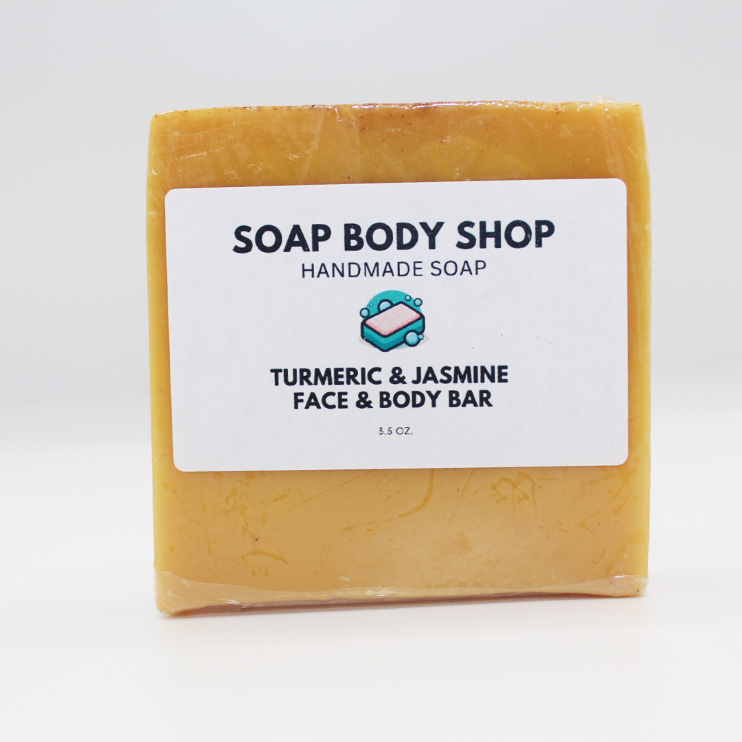 Turmeric Soaps - 6 Pack - Lavender, Cinnamon, Vanilla, Frankincense, Ylang Ylang, Jasmine - Gentle Formula, No Kojic Acid3.5 oz