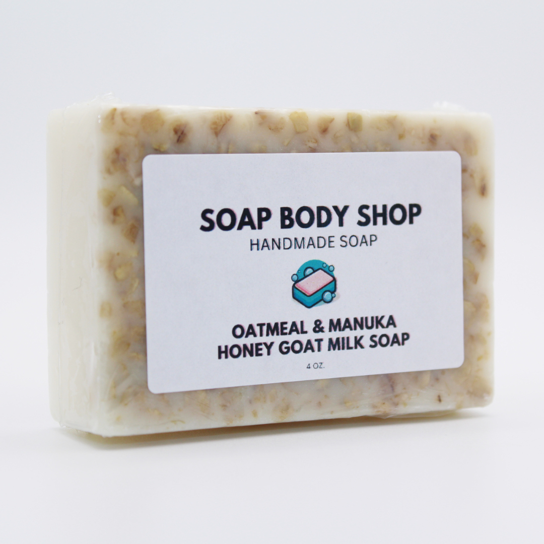 Oatmeal & Honey Goat Milk Soap Bar - 4 oz